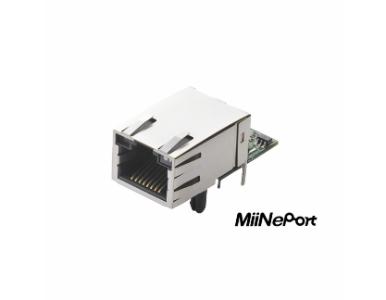 MiiNePort E1-H-T - Embedded device server for TTL devices, drop-in module, 10/100M with RJ45 connector, 50 bps to 921.6K baudrat by MOXA
